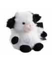 Aurora Rolly Pet Daisy Cow Stuffed Animal Plush Toy 5inch 